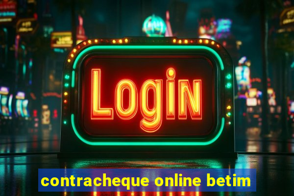 contracheque online betim